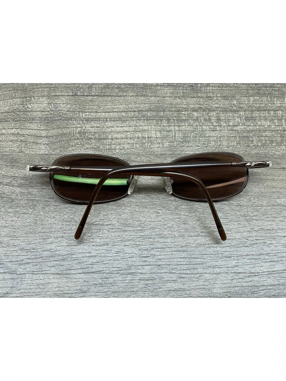 Maui Jim MJ-135-23 Brown Copper Sunglasses 135 Japan Designer Unisex FRAMES ONLY